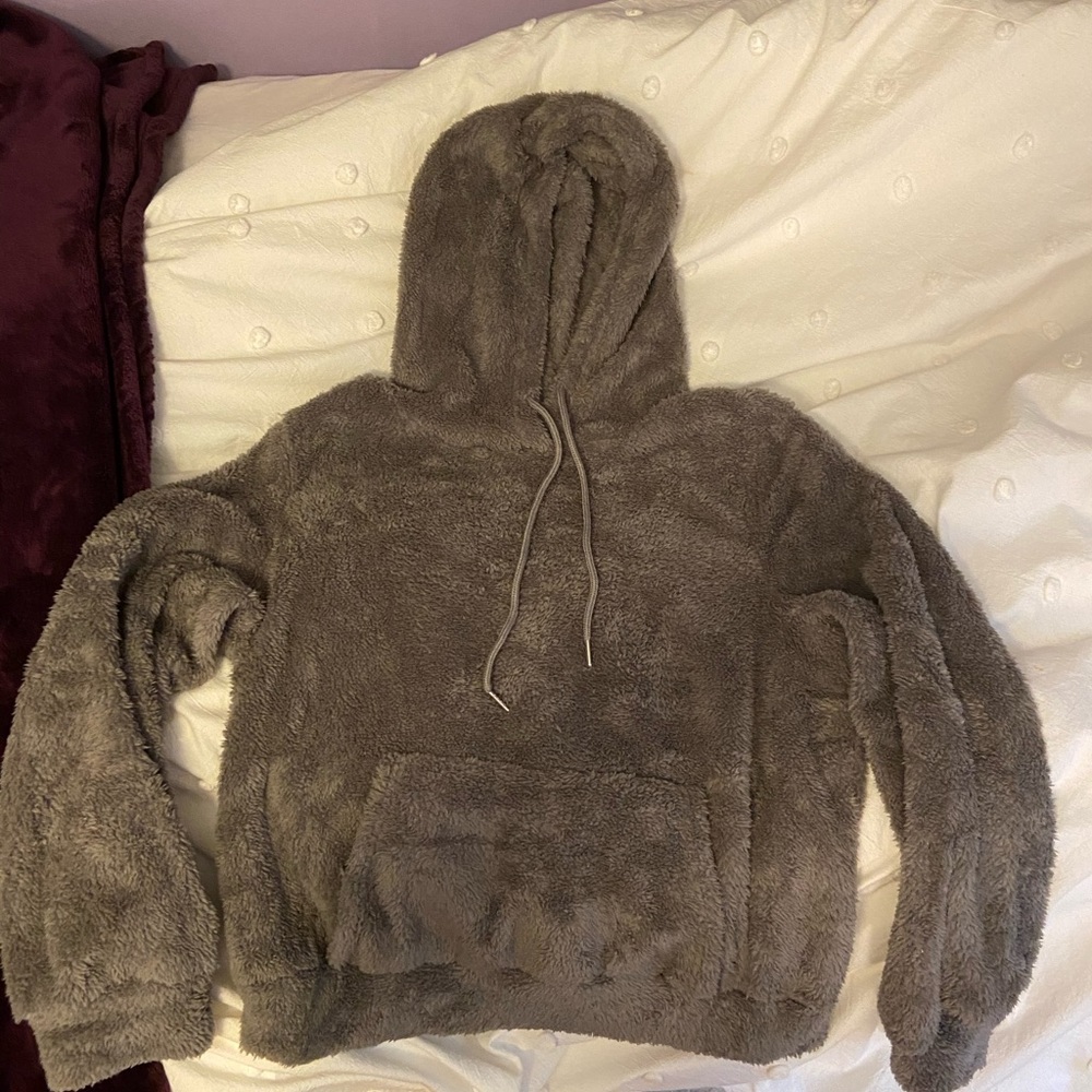 pouch pocket Teddy hoodie